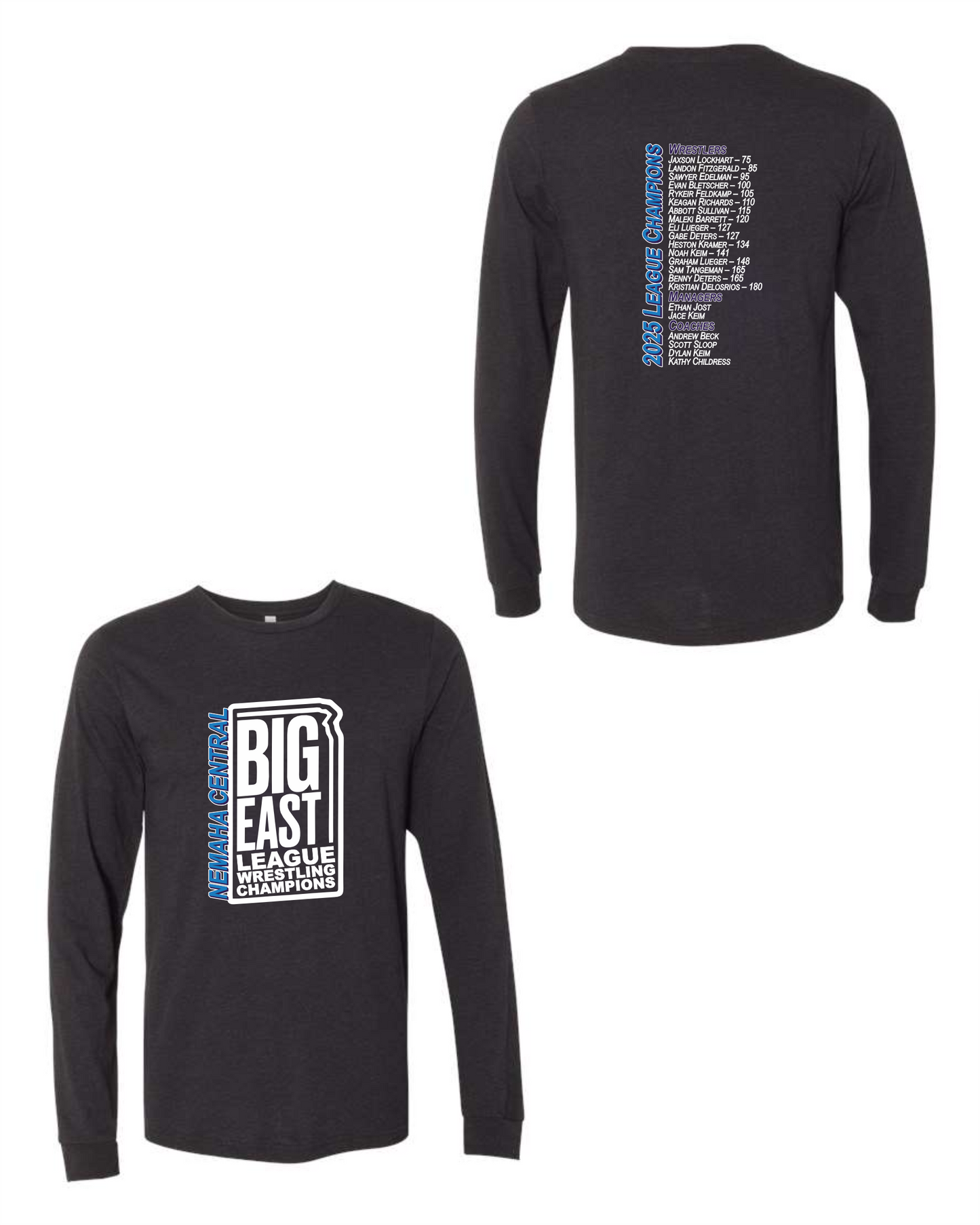 NCMS Big East League Champions Long Sleeve T-Shirt