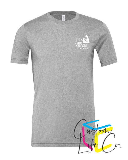 LifeCare Center of Seneca Adult T-Shirt Pocket Logo