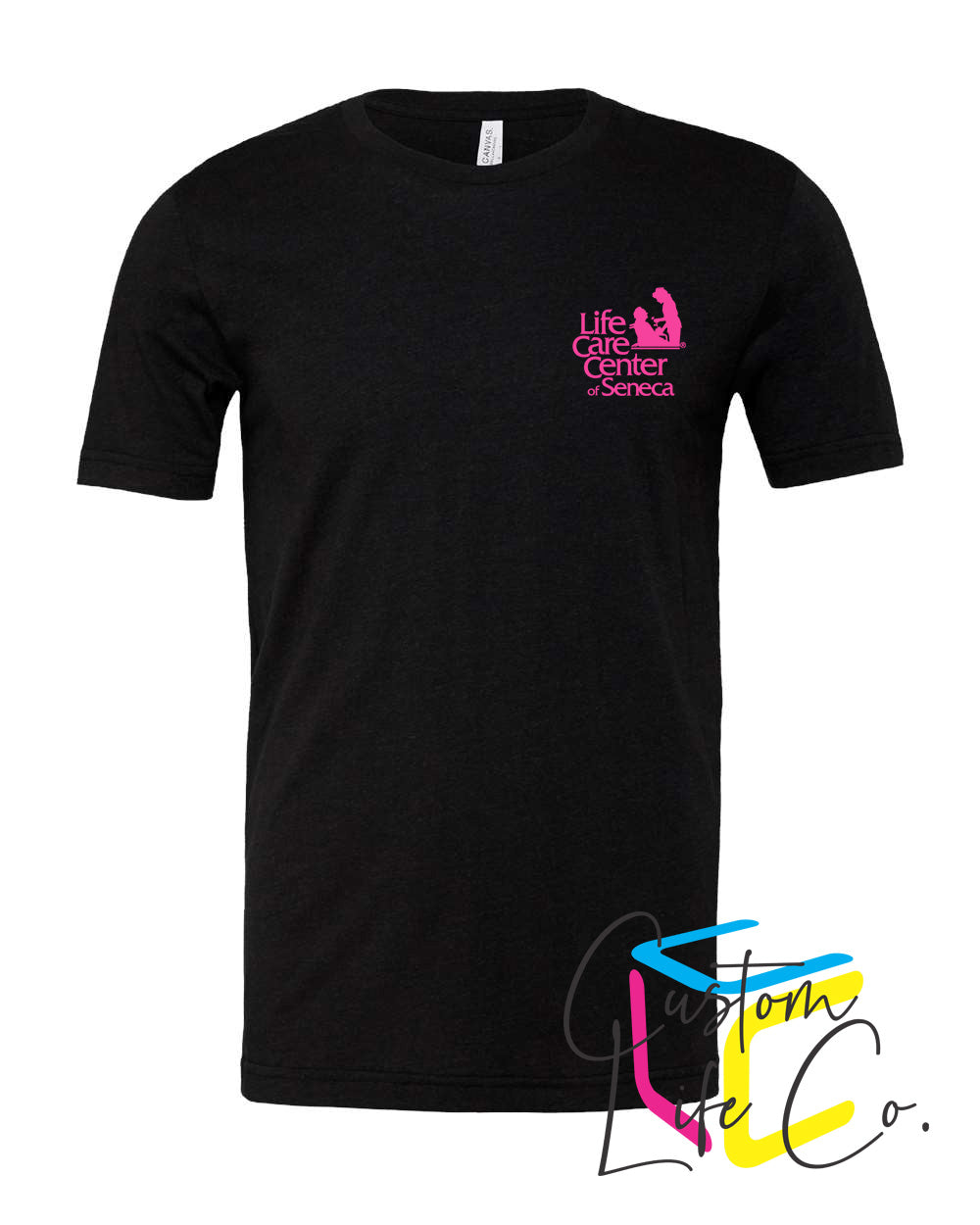 LifeCare Center of Seneca Adult T-Shirt Pocket Logo