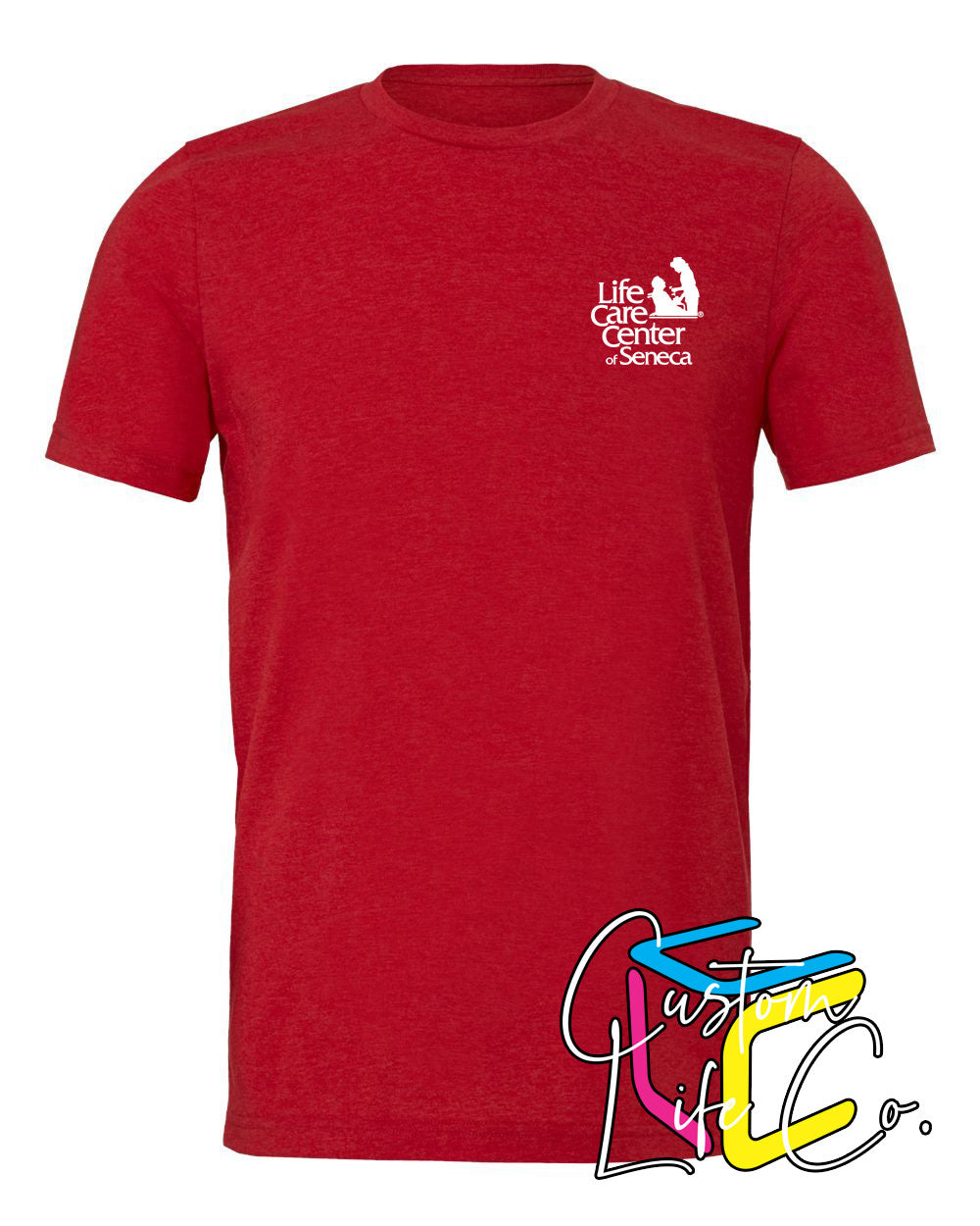 LifeCare Center of Seneca Adult T-Shirt Home of Champions