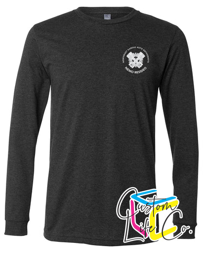 NEK Auto Enthusiasts Long Sleeve T-shirt Pocket Logo