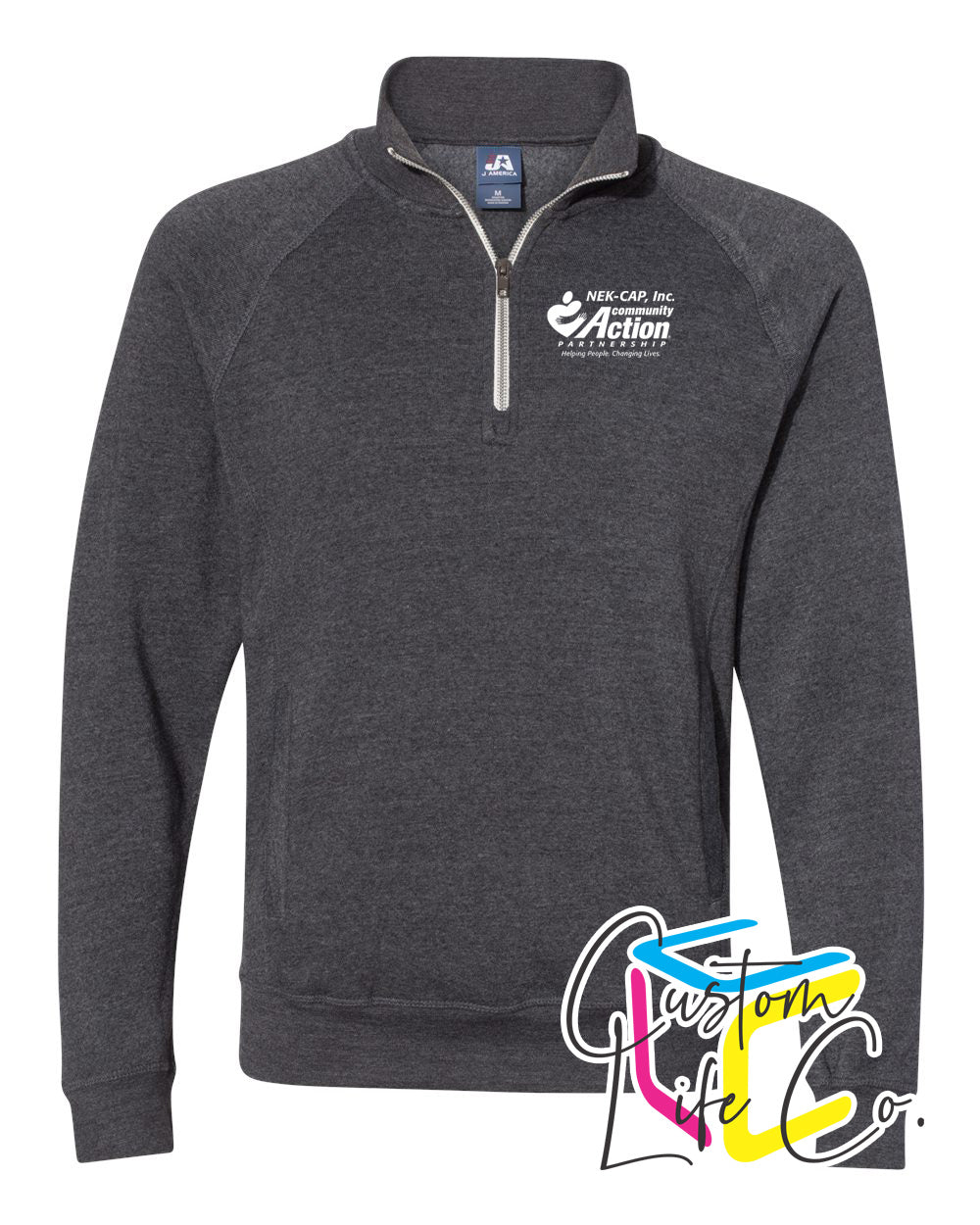 Community Action Fleece Quarter-Zip with Pockets