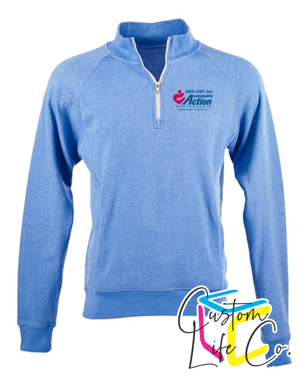 Community Action Fleece Quarter-Zip with Pockets