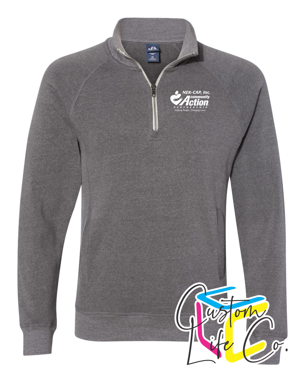 Community Action Fleece Quarter-Zip with Pockets