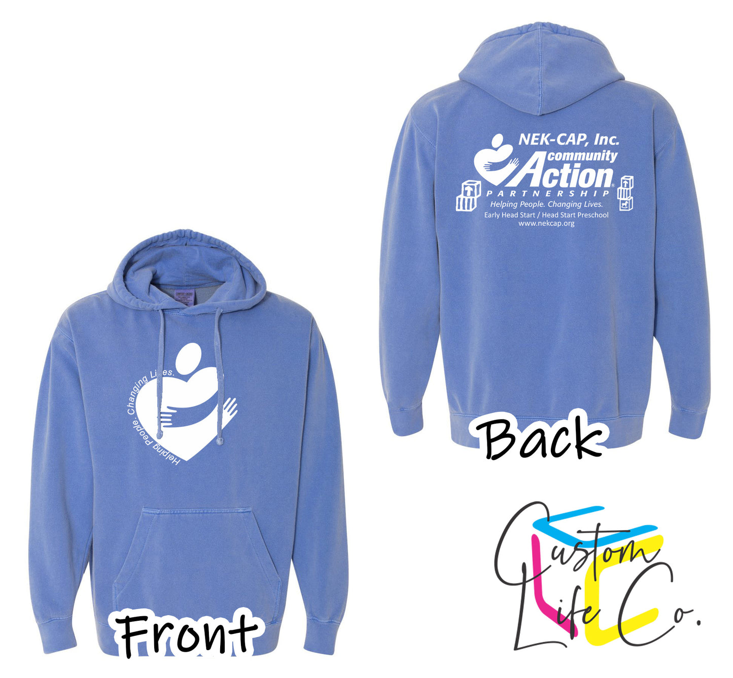 Heart with Community Action Hoodie