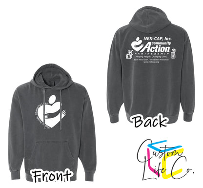 Heart with Community Action Hoodie