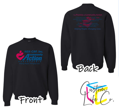 Community Action with Promise Fleece Crewneck