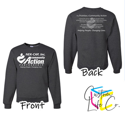 Community Action with Promise Fleece Crewneck