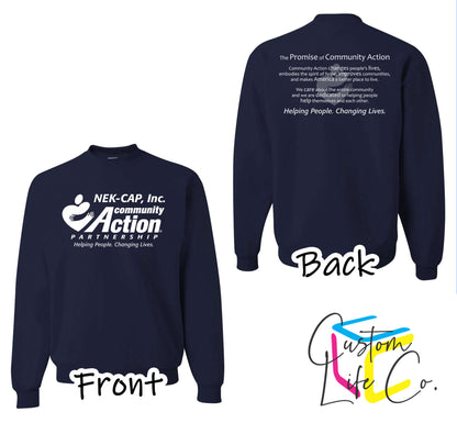 Community Action with Promise Fleece Crewneck