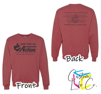 Community Action with Promise Fleece Crewneck