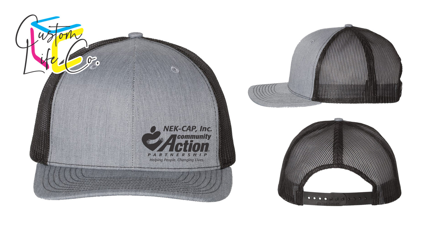 Community Action Six-Panel Trucker Cap