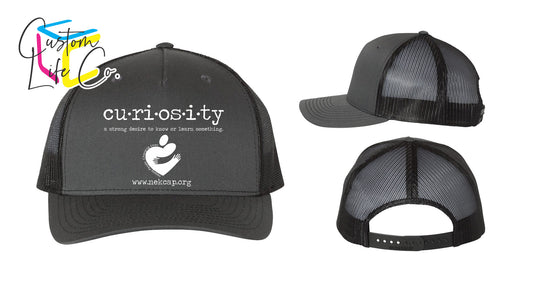 Curiosity Adult Five-Panel Trucker Cap