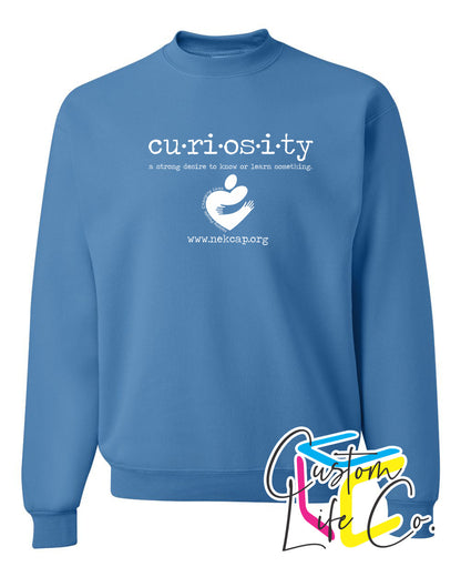 Curiosity Adult Fleece Crewneck