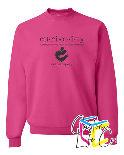 Curiosity Adult Fleece Crewneck