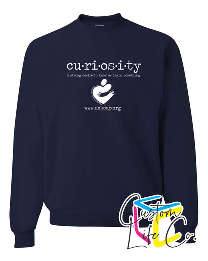 Curiosity Adult Fleece Crewneck