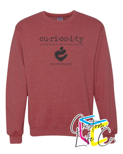 Curiosity Adult Fleece Crewneck