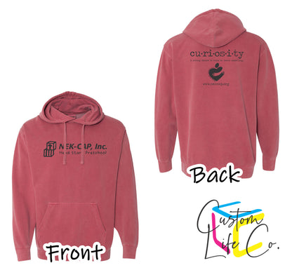 Curiosity Adult Hoodie with School