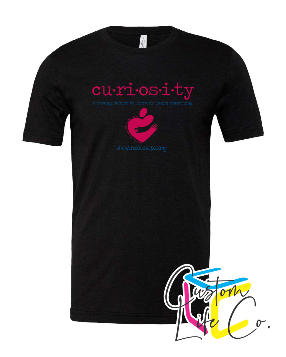 Curiosity T-Shirt Front Logo