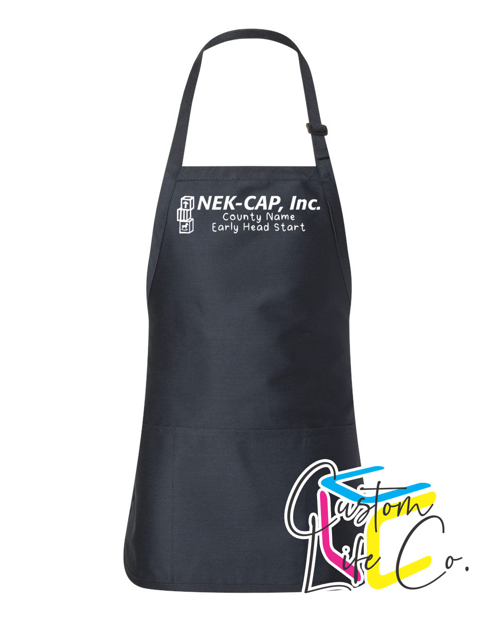 Early Head Start Apron with County