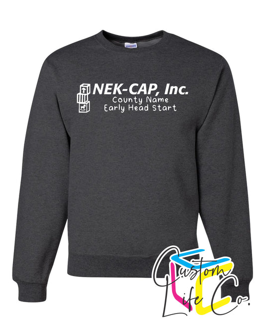 Early Head Start Black Heather Crewneck