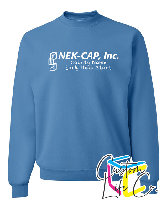 Early Head Start Columbia Blue Crewneck