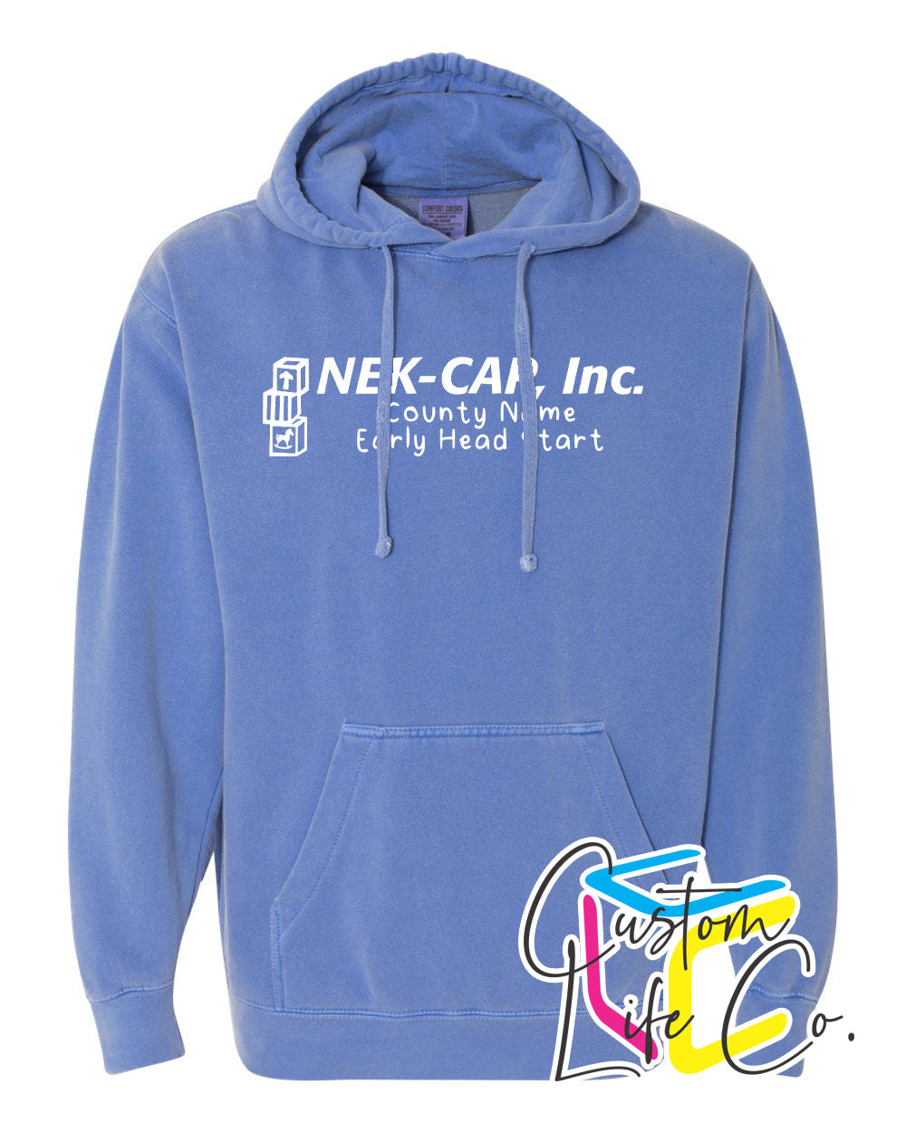 Early Head Start Flo Blue Hoodie