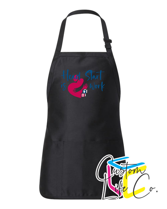 Head Start is Heart Work Apron