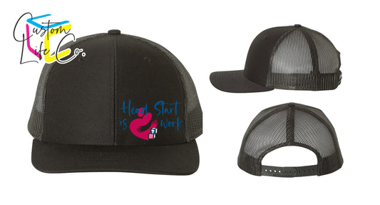 Head Start is Heart Work Six-Panel Trucker Cap