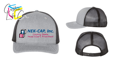 Head Start Preschool Five-Panel Trucker Cap with County