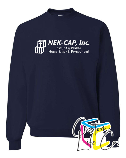 Head Start Preschool J. Navy Crewneck