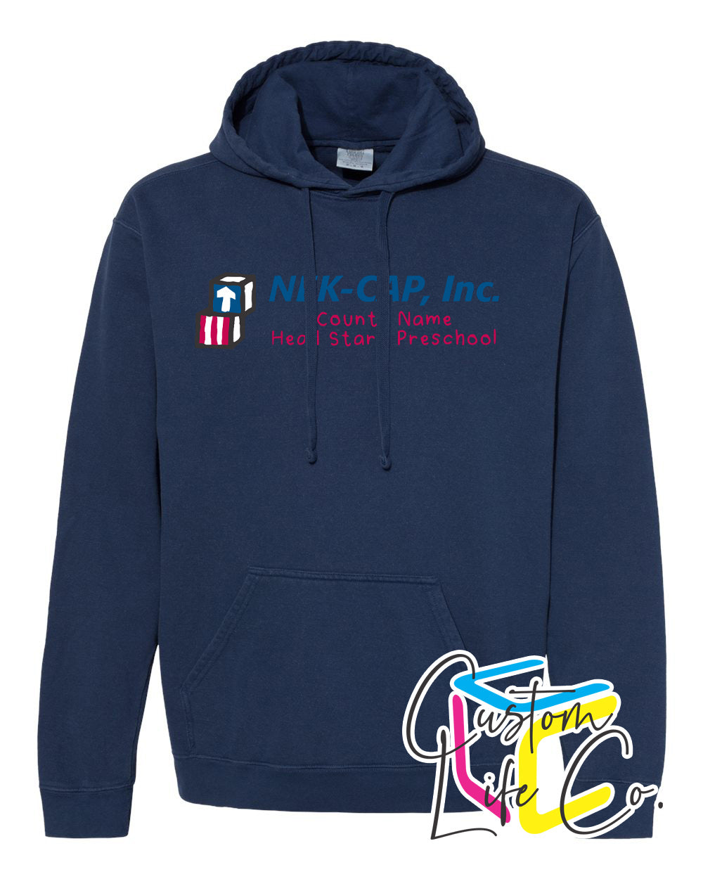 Head Start Preschool True Navy Hoodie