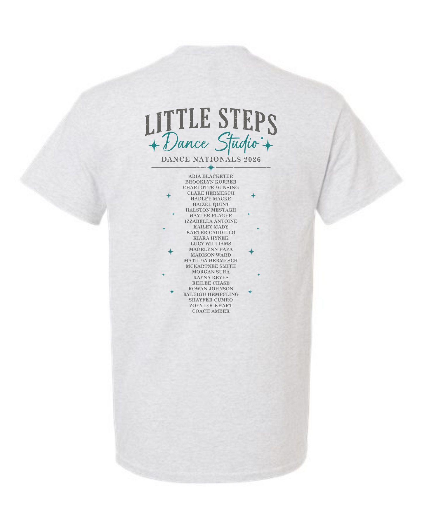Little Steps Dance Nationals 2026 Short Sleeve T-Shirt