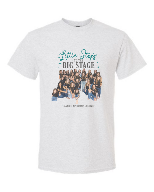 Little Steps Dance Nationals 2026 Short Sleeve T-Shirt