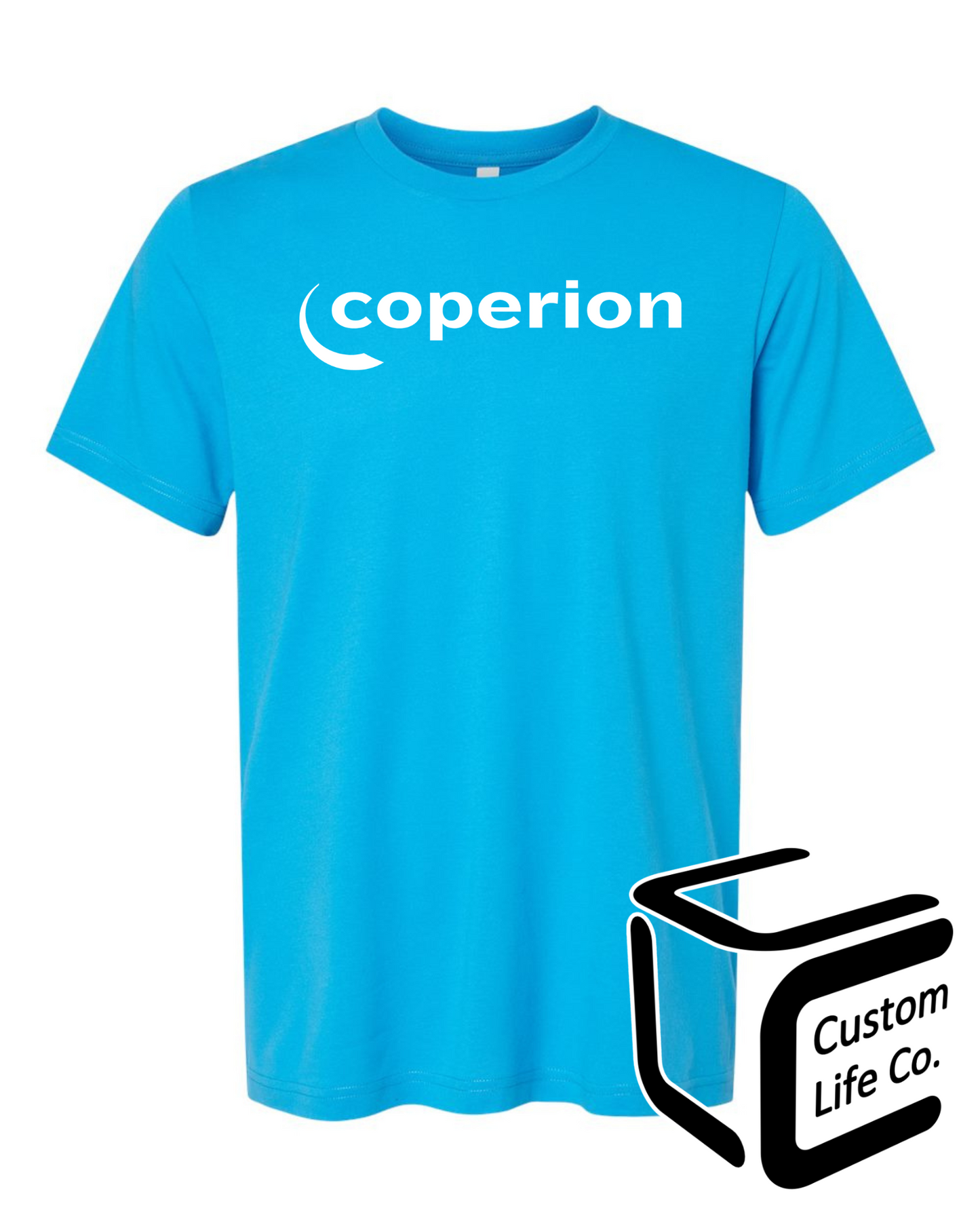 Coperion White Graphic Adult T-Shirt