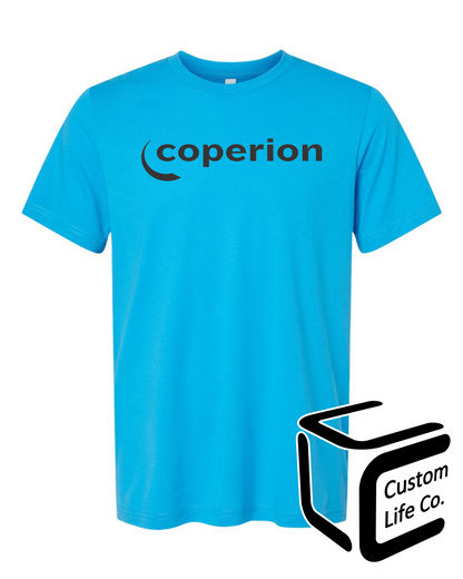 Coperion Black Graphic Adult T-Shirt