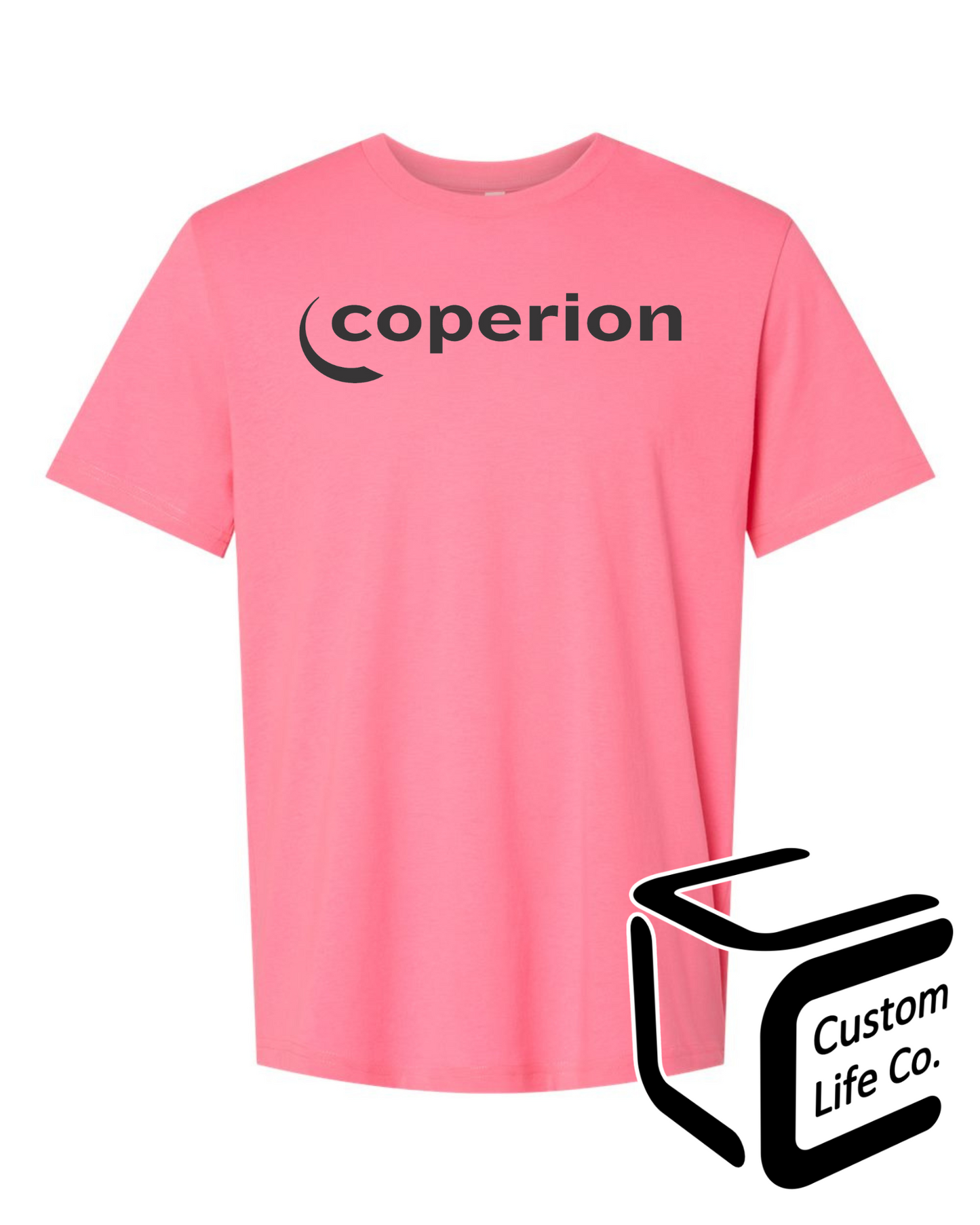 Coperion Black Graphic Adult T-Shirt