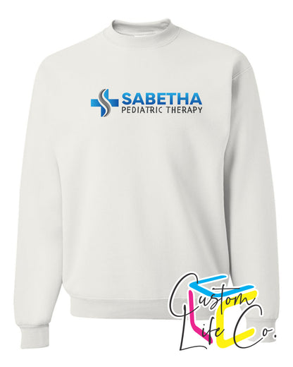 SCH Pediatric Therapy Fleece Crewneck Chest Logo