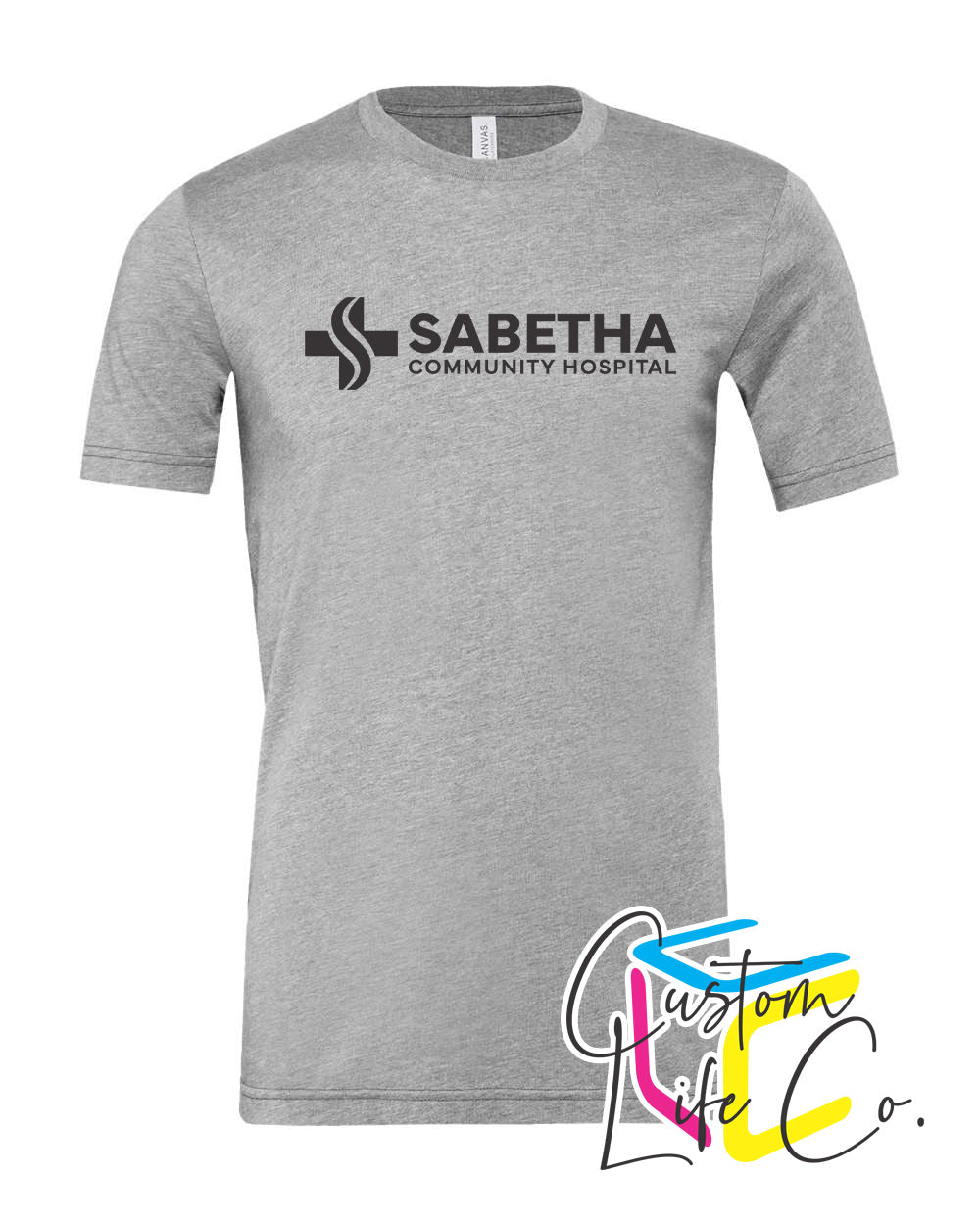 Sabetha Community Hospital T-shirt Full Chest Logo