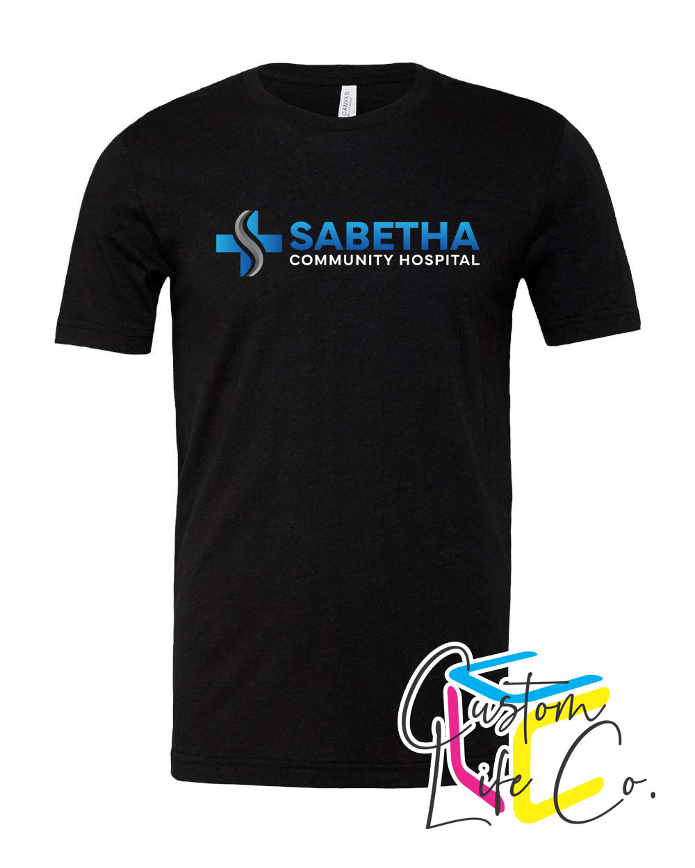 Sabetha Community Hospital T-shirt Full Chest Logo