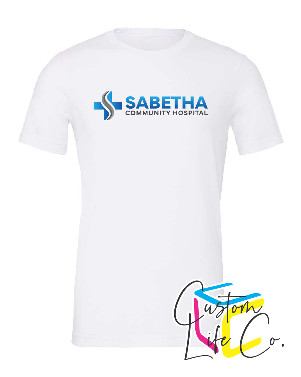 Sabetha Community Hospital T-shirt Full Chest Logo