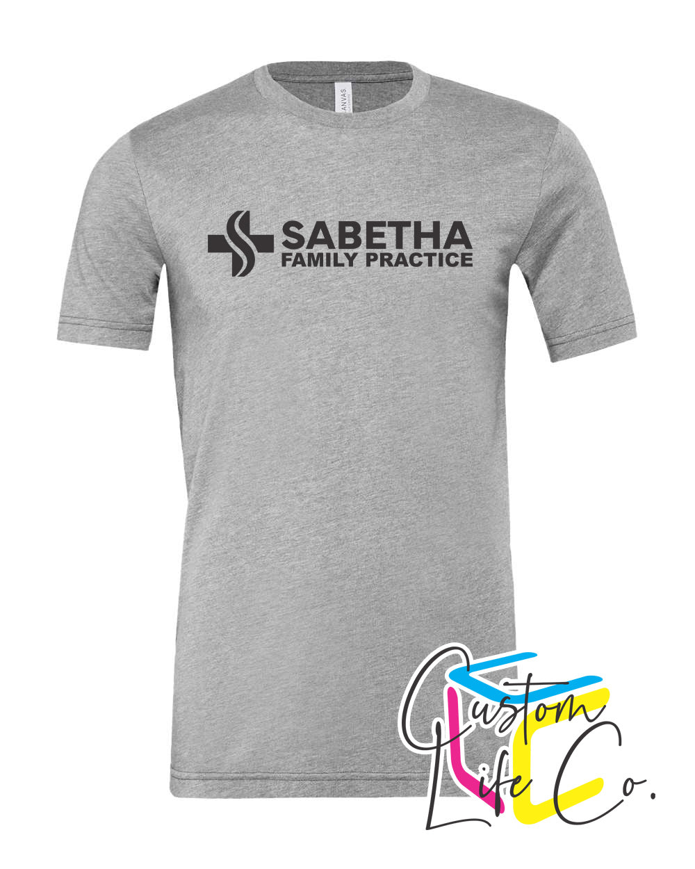 Sabetha Family Practice T-shirt Full Chest Logo