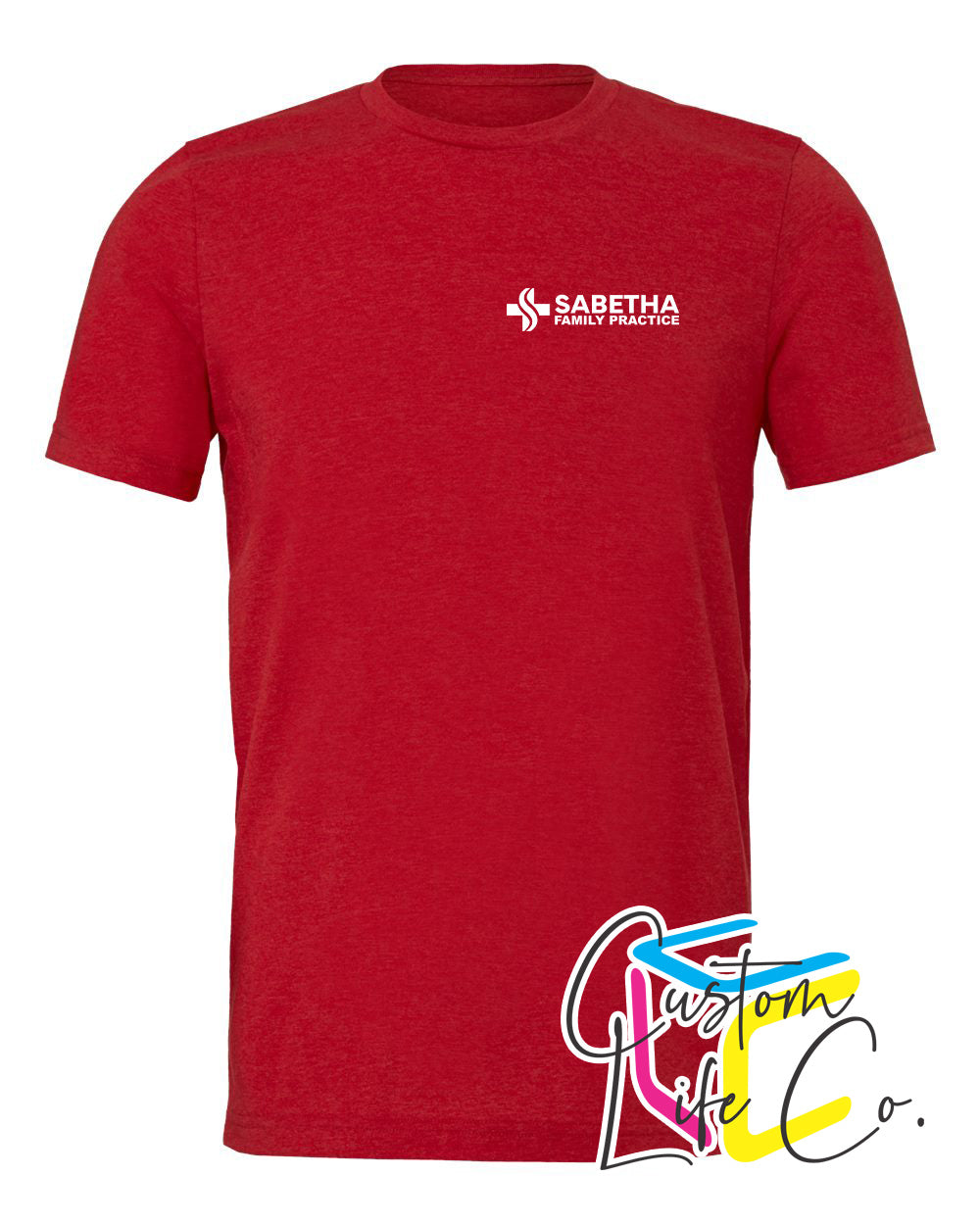 Sabetha Family Practice T-shirt Pocket Logo