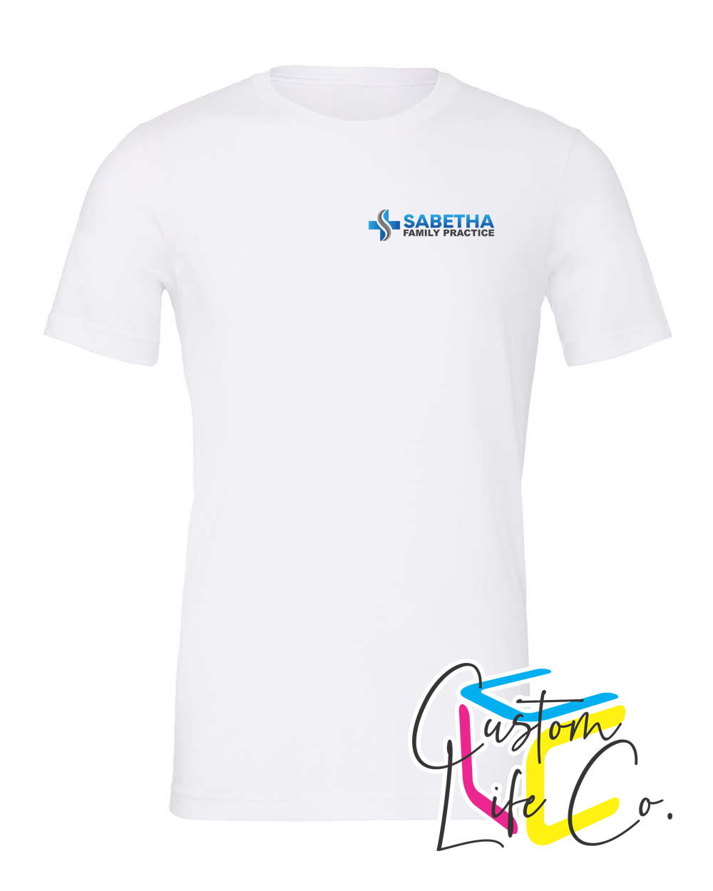 Sabetha Family Practice T-shirt Pocket Logo