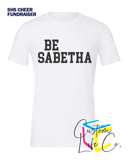 SHS Cheer Be Sabetha Adult T-shirt