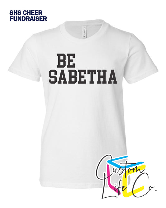 SHS Cheer Be Sabetha Youth T-Shirt