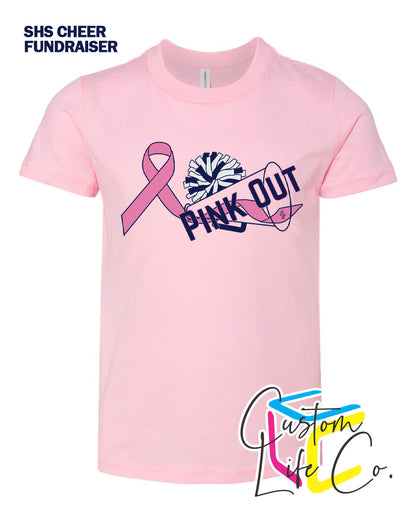 SHS Cheer Pink Out Youth T-Shirt