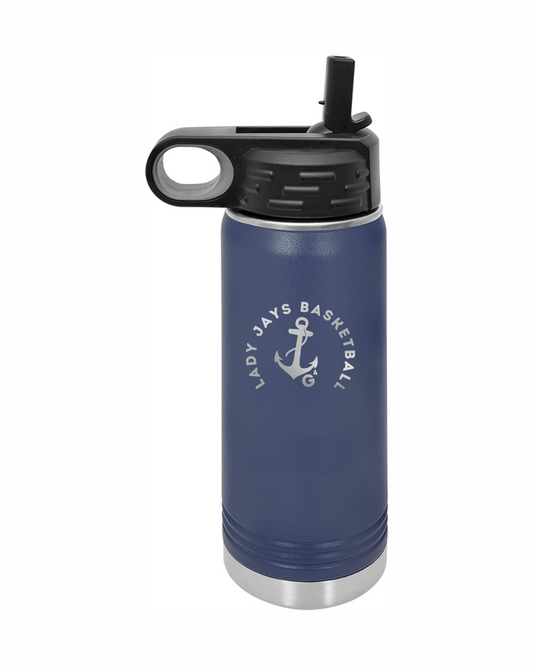 SHS Girls Basketball 20 oz. Engraved Water Bottle