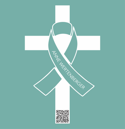 Anne Wertenberger Fundraiser Adult T-Shirt COMFORT COLORS