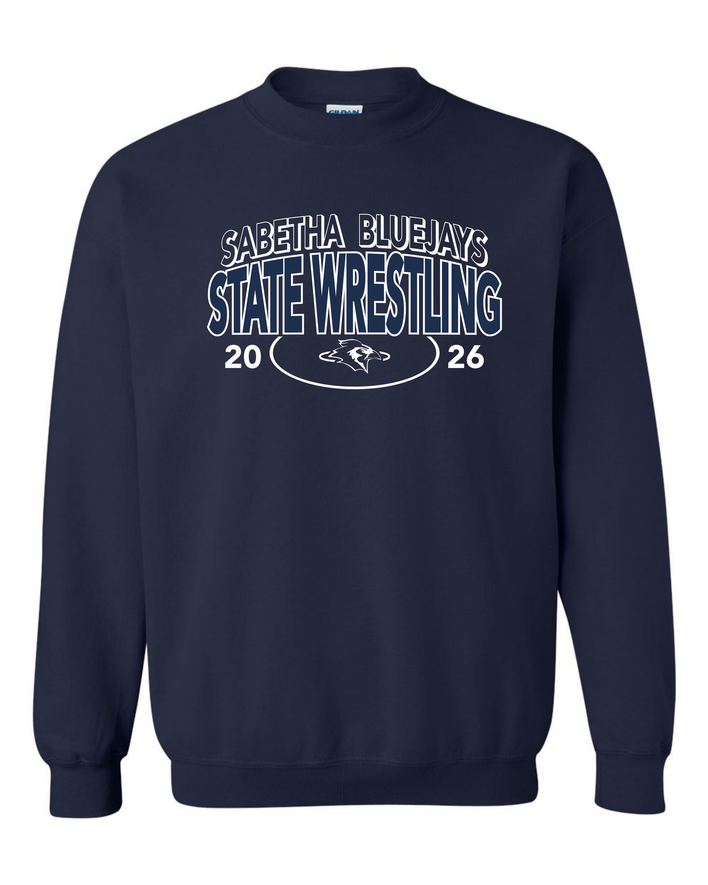 BOYS SHS State Wrestling 2026 Crewneck