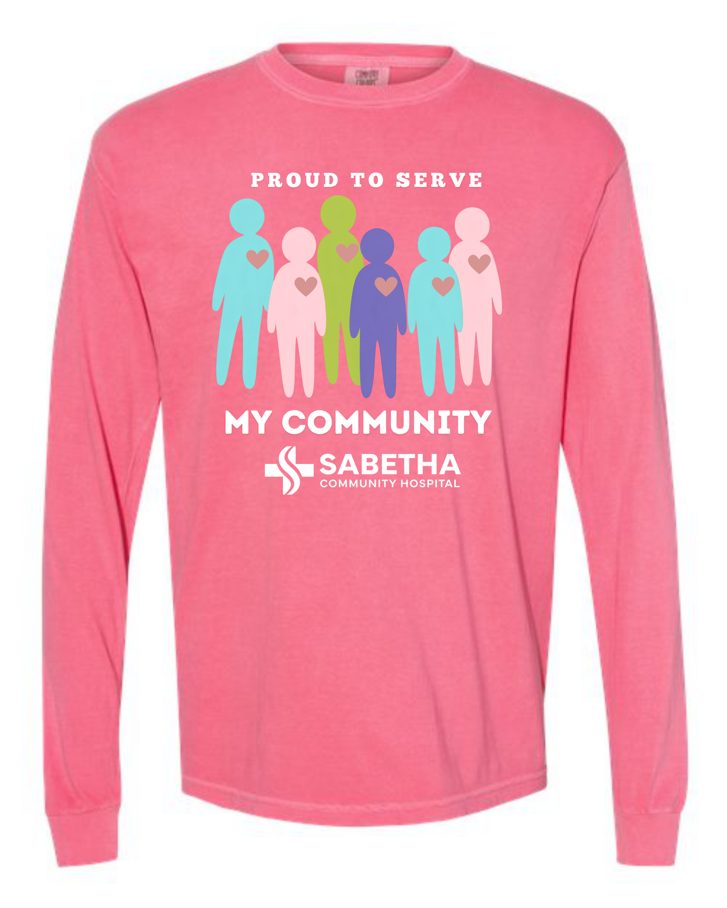 Sabetha Community Hospital August Long Sleeve (Comfort Colors)